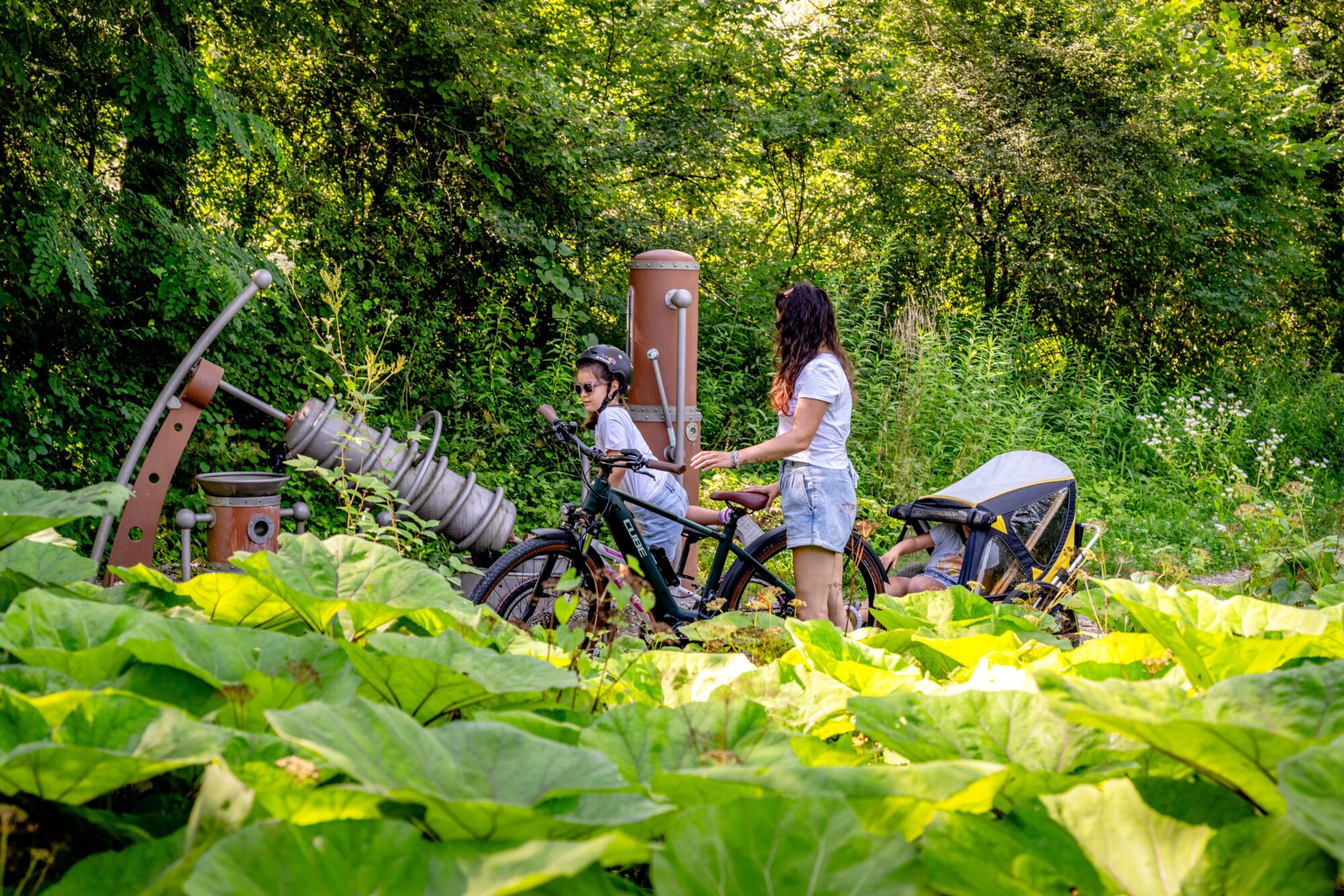 A NATURAL SITE FULL OF VARIOUS ACTIVITIES